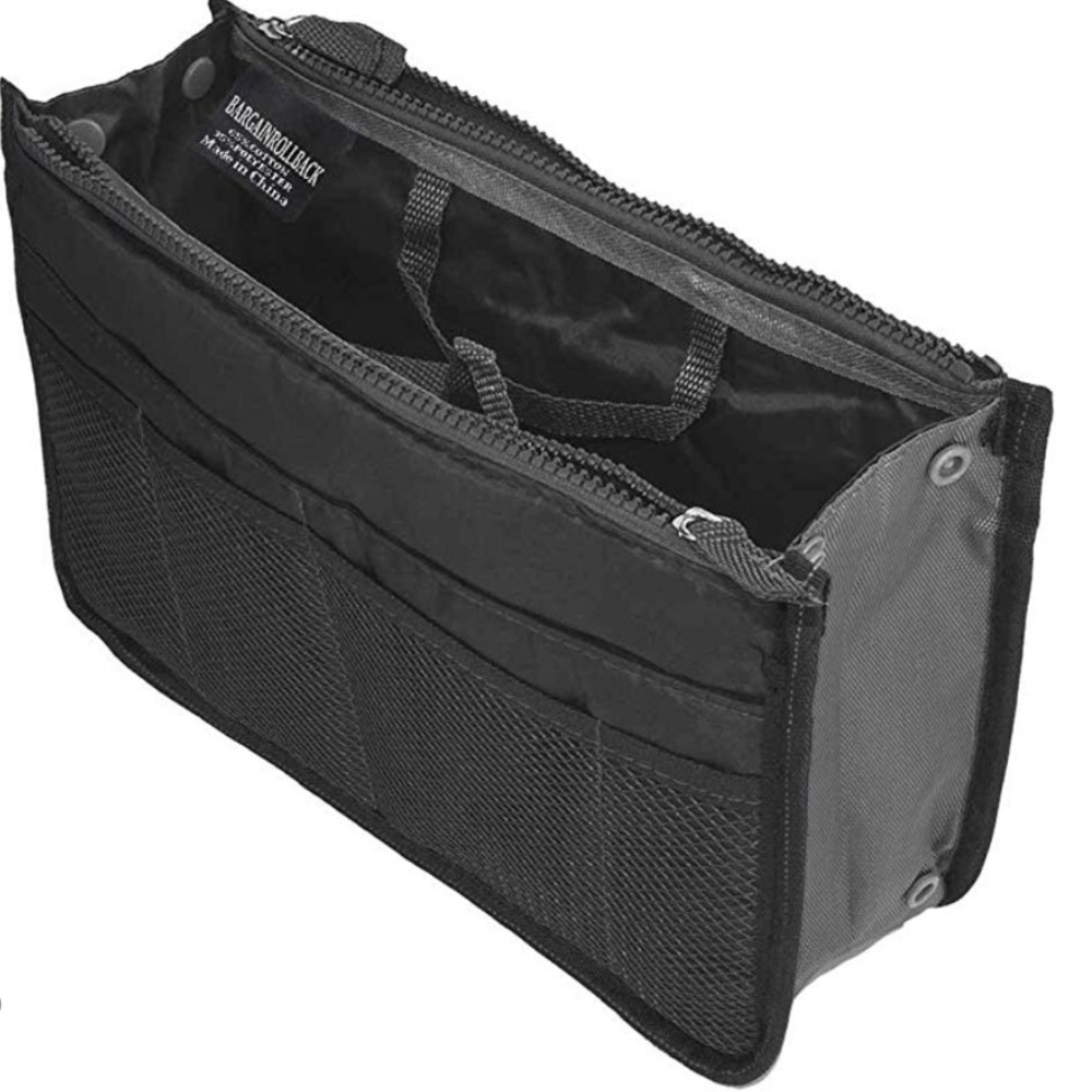 New/Unused Purse Bag Tote Handbag Organizer - Black